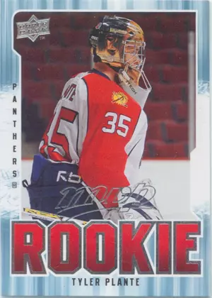 2008-09 MVP - TYLER PLANTE #301 ROOKIE