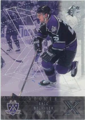 2000-01 SPX - ERIC BELANGER #162 ROOKIE 859/1500
