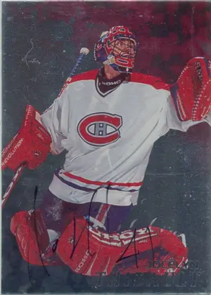 1998-99 BE A PLAYER - JOCELYN THIBAULT #66 AUTOGRAPHS