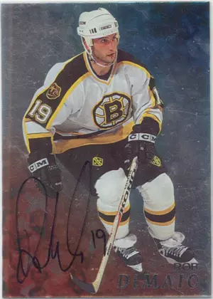 1998-99 BE A PLAYER - ROB DiMAIO #7 AUTOGRAPHS