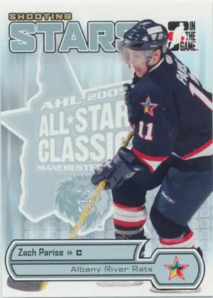 2005-06 HEROES AND PROSPECTS - ZACH PARISE #AS-10 SHOOTING STARS