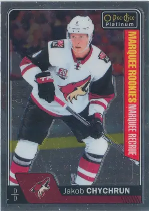 2016-17 O-PEE-CHEE PLATINUM - JAKOB CHYCHRUN #191 MARQUEE ROOKIES