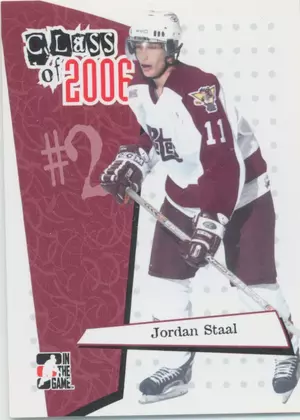 2006-07 HEROES & PROSPECTS - JORDAN STAAL #CL-01 CLASS OF 2006