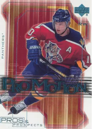 2000-01 PROS & PROSPECTS - PAVEL BURE #PM6 PROMOTION