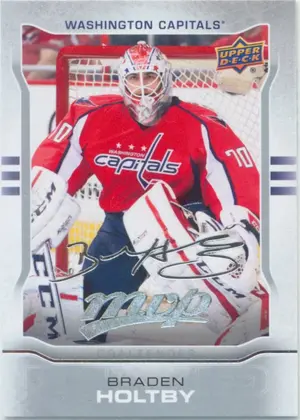 2014-15 MVP - BRADEN HOLTBY #23 SILVER SCRIPT