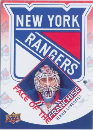 2009-10 UPPER DECK - HENRIK LUNDQVIST #FF7 FACE OF THE FRANCHISE
