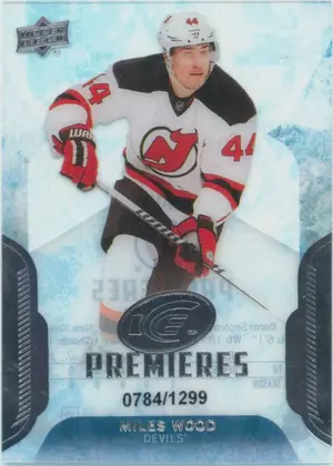2016-17 ICE - MILES WOOD #105 PREMIERES 784/1299