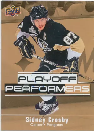 2009-10 UPPER DECK - SIDNEY CROSBY #PP13 PLAYOFF PERFORMERS