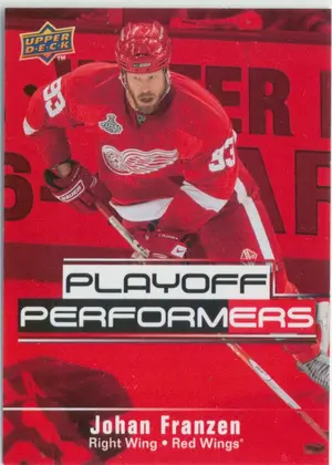 2009-10 UPPER DECK - JOHAN FRANZEN #PP6 PLAYOFF PERFORMERS