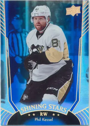 2016-17 UPPER DECK - PHIL KESSEL #SS-19 SHINING STARS ROYAL BLUE