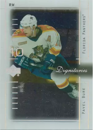 2000-01 UPPER DECK - PAVEL BURE #D6 DIGNITARIES