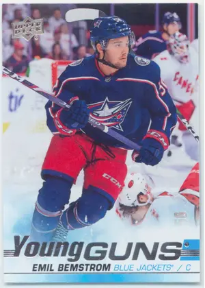 2019-20 UPPER DECK - EMIL BEMSTROM #455 YOUNG GUNS
