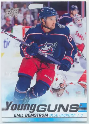 2019-20 UPPER DECK - EMIL BEMSTROM #455 YOUNG GUNS