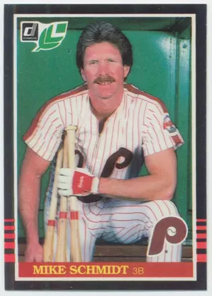 1985 Donruss Leaf - Mike Schmidt #205