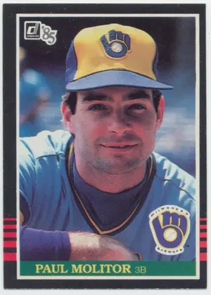 1985 Donruss - Paul Molitor #359