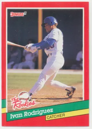 1991 Donruss Rookies - Ivan Rodriguez RC #33