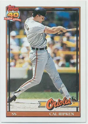 1991 Topps - Cal Ripken #150