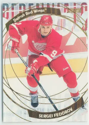 2001-02 STADIUM CLUB - SERGEI FEDOROV #P12 PERENNIALS
