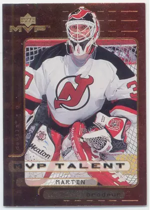 1999-00 MVP - MARTIN BRODEUR #MVP9 MVP TALENT