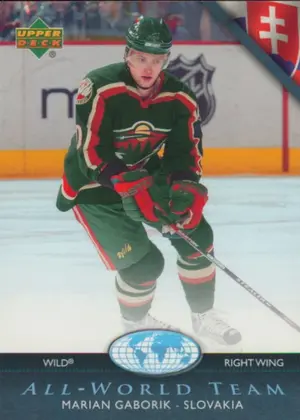 2007-08 UPPER DECK - MARIAN GABORIK #AW11 ALL-WORLD TEAM