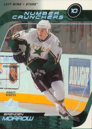 2002-03 UPPER DECK - BRENDEN MORROW #NC3 NUMBER CRUNCHERS
