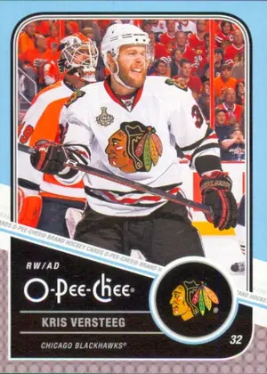2011-12 O-PEE-CHEE - KRIS VERSTEEG #30 PLAYOFF BEARD VARIATIONS