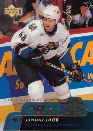 2002-03 UPPER DECK - JAROMIR JAGR #GG14 GIFTED GREATS