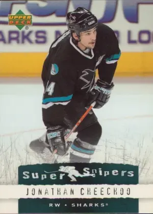 2007-08 UPPER DECK - JONATHAN CHEECHOO #SN-3 SUPER SNIPERS