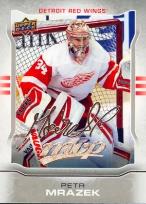 2014-15 MVP - PETR MRAZEK #119 SILVER SCRIPT