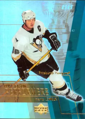 2003-04 UPPER DECK - MARIO LEMIEUX #PS13 POSTSEASON PERFORMERS