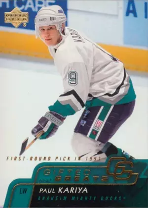 2002-03 UPPER DECK - PAUL KARIYA #GG1 GIFTED GREATS