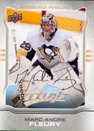 2014-15 MVP - MARC-ANDRE FLEURY #243 SILVER SCRIPT