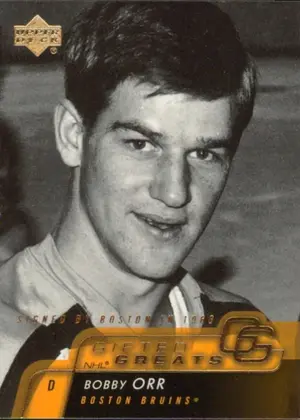 2002-03 UPPER DECK - BOBBY ORR #GG2 GIFTED GREATS