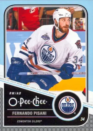 2011-12 O-PEE-CHEE - FERNANDO PISANI #43 PLAYOFF BEARD VARIATIONS