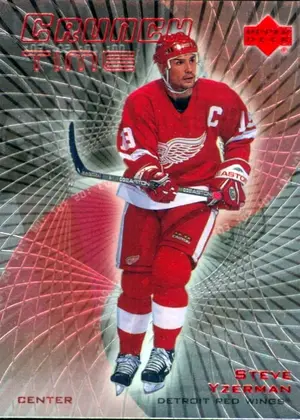 1999-00 UPPER DECK - STEVE YZERMAN #CT-2 CRUNCH TIME