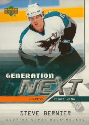 2007-08 UPPER DECK - STEVE BERNIER #GN14 GENERATION NEXT
