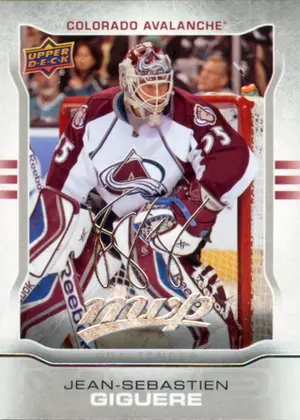2014-15 MVP - JEAN-SEBASTIEN GIGUERE #100 SILVER SCRIPT
