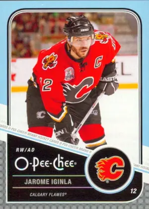 2011-12 O-PEE-CHEE - JAROME IGINLA #41 PLAYOFF BEARD VARIATIONS