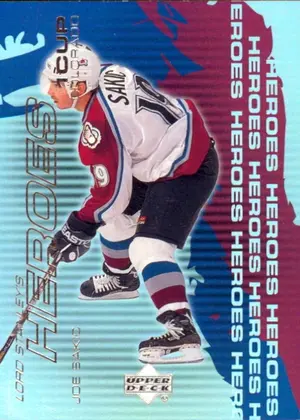 2000-01 UPPER DECK - JOE SAKIC #L2 LORD STANLEY'S HEROES