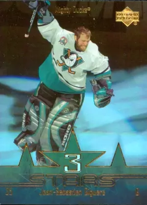 2003-04 UPPER DECK - JEAN-SEBASTIEN GIGUERE #TS11 3 STARS