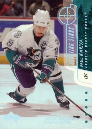 2002-03 UPPER DECK - PAUL KARIYA #SS1 SHOOTING STARS