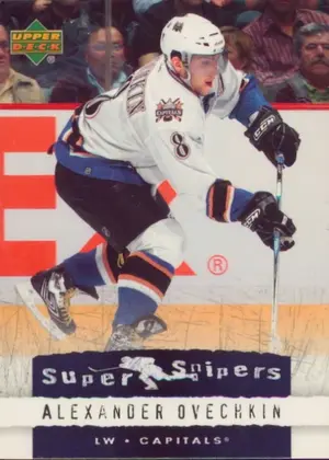 2007-08 UPPER DECK - ALEXANDER OVECHKIN #SN-12 SUPER SNIPERS
