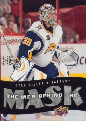 2007-08 UPPER DECK - RYAN MILLER #BM13 THE MEN BEHIND THE MASK