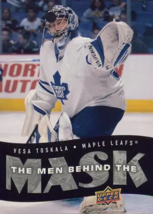 2007-08 UPPER DECK - VESA TOSKALA #BM15 THE MEN BEHIND THE MASK