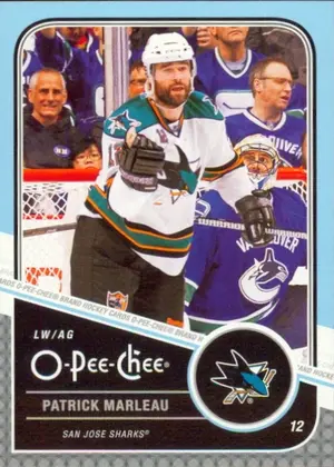 2011-12 O-PEE-CHEE - PATRICK MARLEAU #32 PLAYOFF BEARD VARIATIONS