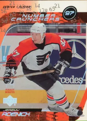 2002-03 UPPER DECK - JEREMY ROENICK #NC11 NUMBER CRUNCHERS