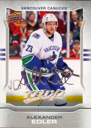 2014-15 MVP - ALEXANDER EDLER #90 SILVER SCRIPT
