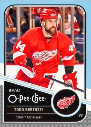 2011-12 O-PEE-CHEE - TODD BERTUZZI #8 PLAYOFF BEARD VARIATIONS