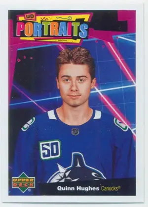 2020-21 UPPER DECK - QUINN HUGHES #P-36 PORTRAITS