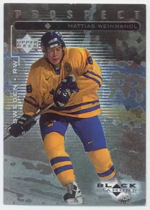 1998-99 BLACK DIAMOND - MATTIAS WEINHANDL #112 RC SP